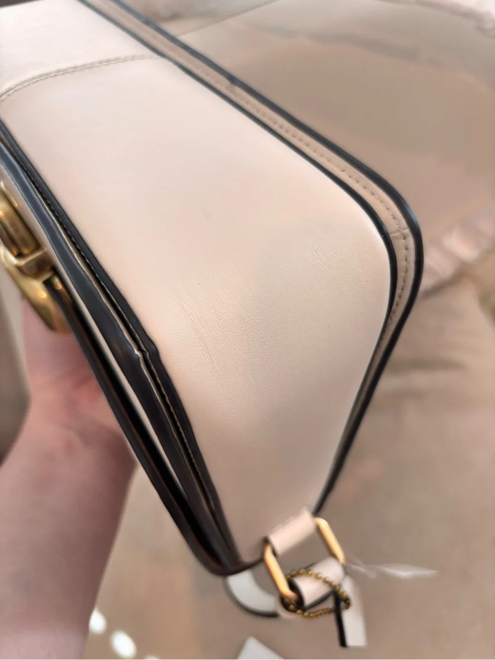 COACH Studio Chalk White Crossbody Shoulder Bag NWT $450+ - Picture 10 of 16